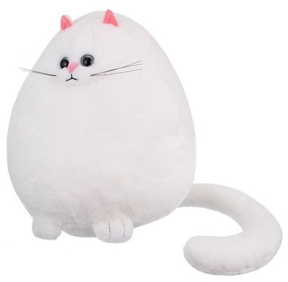 Котик белый, 35 см