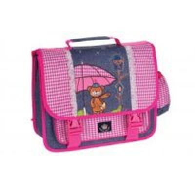 84052 Рюкзак Мишка джинс 1 отд.1 боковой кармана, размер 400*320*150 мм