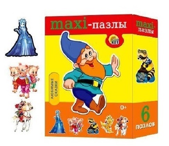 Макси-пазлы. Любимые сказки "Гном"