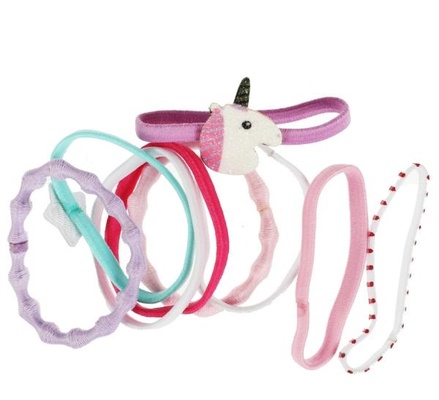 Аксессуары д/девочек Энчантималс резинки д/волос с декором Единорог/Звезда